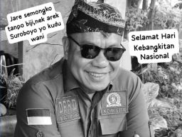 Peringati Harkitnas, Cak YeBe: “Wani Gak Korupsi, Gak Kolusi, Gak Nepotisme!”