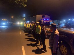 Cegah Premanisme dan Geng Motor Polres Pasuruan Gencarkan Patroli Malam