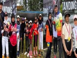 Woodball PERWAKOT 2025 SD Muhammadiyah 4 Pucang Surabaya Raih 12 Medali