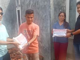 Peduli Korban Bencana, Polsek Pemalang Bantu Warga Terdampak Puting Beliung