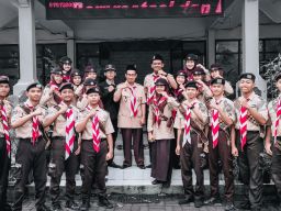 Gugus Terbaik Pramuka MAN 6 Jombang Ikuti LPP 12 se-Jatim