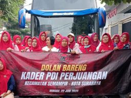 Dolan Bareng Kader PDIP Semampir, Merawat Gotong Royong di Bulan Bung Karno