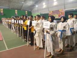 Tim Beladiri Polres Pasuruan Ikuti Kejuaraan Beladiri Polri se-Jawa Timur