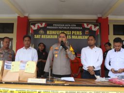 Geng Motor Bersenjata Serang Petugas di Majalengka, Polisi Tangkap 10 Orang ‎