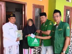PAC GP Ansor Pujer Santuni Anak Yatim dari Rumah ke Rumah di Bulan Muharram