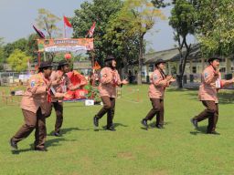 Rutan Perempuan Surabaya Ikut Jambore, Tanamkan Nilai Karakter Lewat Pramuka