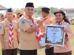 Warga Binaan Rutan Perempuan Surabaya Raih Dua Penghargaan di Perkemahan Satya Dharma Bhakti