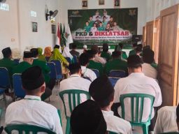 Dukung Penguatan Kader Muda, Polsek Bangil Hadiri Pembukaan PKD dan Diklatsar Ansor