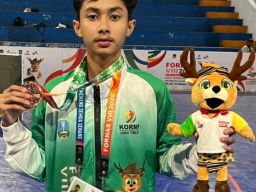 Bawa Semangat Jawa Timur, Siswa SMK Mudisa Curi Perhatian di Ajang Fornas VIII Lombok