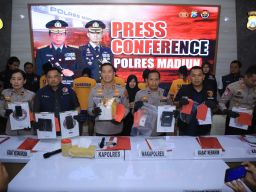 Sita Sabu 1,1 Kg Polisi Ringkus Empat Terduga Pelaku