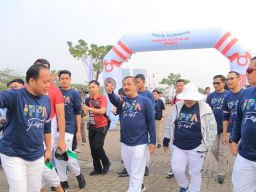 Kakanwil Ditjenpas Jateng Ramaikan Fun Walk IPPA Fest Aloha 2025
