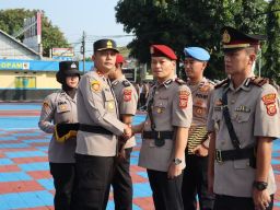 Kapolres Majalengka Pimpin Serah Terima Jabatan Kasat Reskrim dan Kapolsek Majalengka