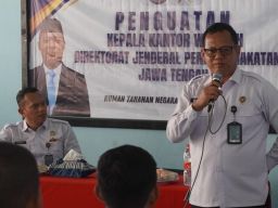 Kakanwil Ditjenpas Jateng Beri Penguatan Kinerja di Rutan Pemalang