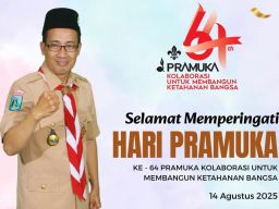 Kepala MAN 6 Jombang Ucapkan Selamat Hari Pramuka ke-64