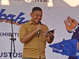 Pembukaan Tegal Art Festival Sanubari Exhibition 2025 di Mako Lanal Tegal