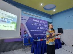 SMK Muhammadiyah 1 Surabaya Dorong Transformasi Pendidikan Melalui Workshop Digitalisasi Sekolah