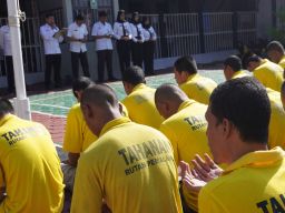 Peduli Dengan Kondisi Bangsa, Warga Binaan Rutan Pemalang Gelar Doa Bersama