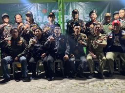 Peduli Masyarakat, Banser Surabaya Dirikan Posko Jaga Aspirasi Jaga Indonesia
