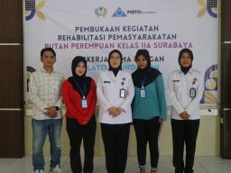 Kolaborasi dengan Plato Foundation, Rutan Perempuan Surabaya Dorong Warga Binaan Pulih dan Mandiri