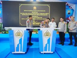 Optimalkan Pelayanan Masyarakat 35 SPKT Diresmikan