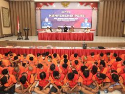 Polisi Ungkap 1.443 Kasus Bekuk 1.135 Tersangka