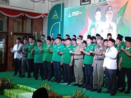 Hadiri Pengukuhan Ansor Surabaya, Ini Pesan Musaffa' Safril