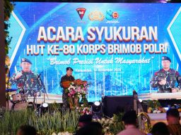 Kapolri Apresiasi Peran Brimob dukung Program Prioritas Pemerintah