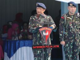 HUT ke-80 Korps Brimob Polri Kapolda Jatim Tegaskan Profesionalisme dan Humanisme