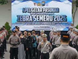 Operasi Zebra Semeru 2025 Polrestabes Surabaya Terjunkan 320 Personel