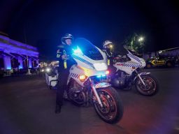 Operasi Balap Liar Polrestabes Surabaya Amankan 16 Unit Sepeda Motor
