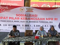 Ajak Fatayat NU Tuban Tebar Kebaikan, Lia Istifhama Hidupkan Nilai Empat Pilar Kebangsaan