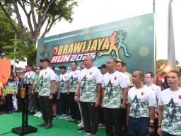 Dankolat Penerbal lkuti Race Brawijaya Run 2025 HUT ke-77 Kodam V/Brawijaya