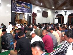 Pertebal Iman dan Taqwa, Kodaeral lX Gelar Peringatan Isra Mi’raj di Masjid Nurul Iman