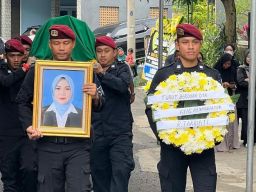 Kalapas Cipinang Pimpin Penghormatan Terakhir Kabid Bimkemas Ditjenpas DKI Jakarta