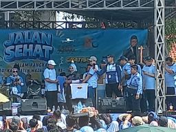 Meriahkan Hari Jadi Kabupaten Majalengka ke-186 Ribuan Warga Wilayah Utara ikuti Jalan Santai