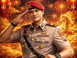 Kasat Narkoba Polres Pelabuhan Tanjung Perak Ucapkan Selamat Imlek 2557 Kongzili