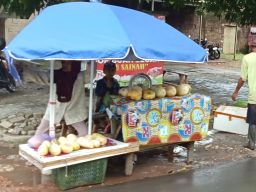 Awal Ramadhan, Pedagang Timun Suri Mulai Bermunculan di Pemalang