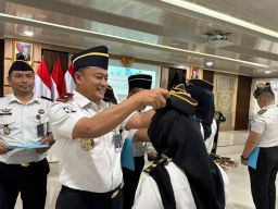 Berbasis Merit dan Integritas, Puluhan Pegawai Lapas Cipinang Terima Kenaikan Pangkat