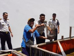 Wujudkan Program Kemandirian Rutan Pemalang Panen Ikan Lele