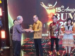 Komitmen Layanan Prima Antar TPS Raih Penghargaan Best Corporate Anugerah BUMN 2026