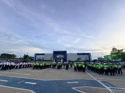 Jelang Mudik Lebaran, Satlantas Polrestabes Surabaya Imbau Masyarakat Taati Lalu Lintas