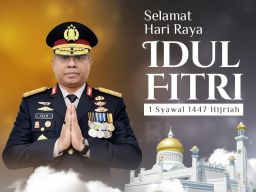 Kadiv Humas Polri Irjen Pol. Johnny Eddizon Isir Sampaikan Ucapan Idulfitri 1447 H