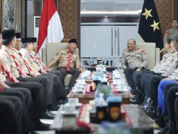 Polda Jatim dan Pramuka Perkuat Sinergi Cetak Generasi Muda Produktif