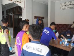 Bersama APH Rutan Pemalang Gelar Razia dan Tes Urin