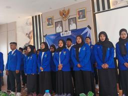 Resmi Dikukuhkan, Ketum PMII Perjuangan Unitomo: Ajak Pengurus Berjuang dan Inovasi