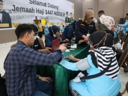 2.612 Jemaah Haji Telah Diberangkatkan ke Tanah Suci