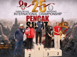 Polri Pimpin Timnas, Pencak Silat Indonesia Borong Emas di Belgia