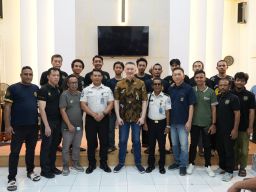 Wujudkan Pembinaan Rohani, Rutan Medaeng Gelar Ibadah Bersama Pastor Philip Mantofa