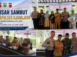 Pisah Sambut Kapolsek Ujungjaya Berlangsung Khidmat di Aula Kecamatan