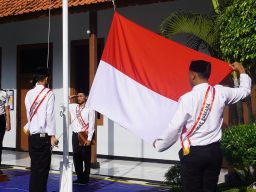 Tanamkan Jiwa Nasionalisme, WBP Rutan Pemalang Ikuti Upacara Bendera dengan Khidmat